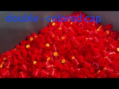 Capas moldeadas por inyección de dos colores